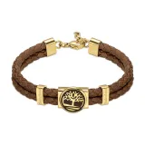 Coffee Brown Leather & Gold (TDAGB0001903)