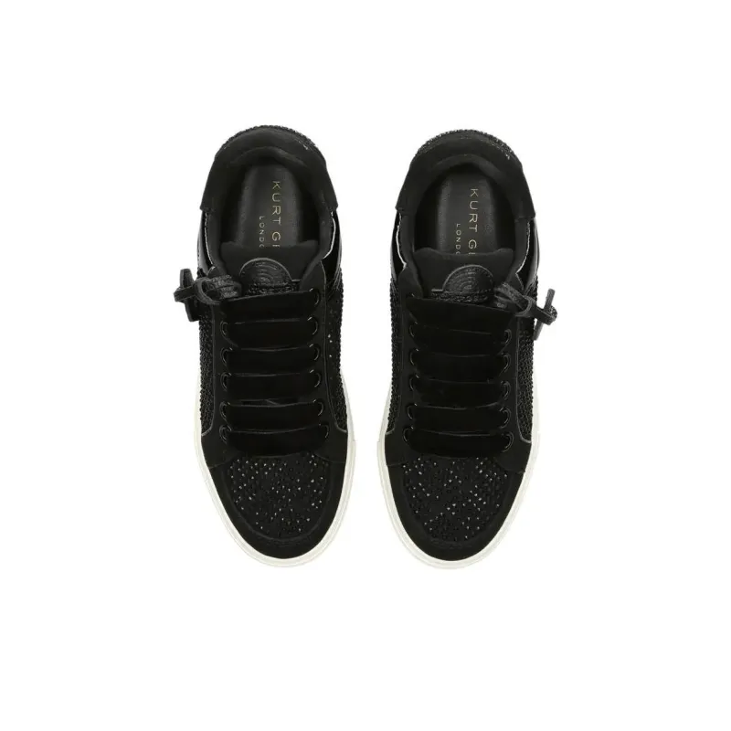 Kurt Geiger London SOUTHBANK TAG Low Top Skateboard Shoes Women's Black-3