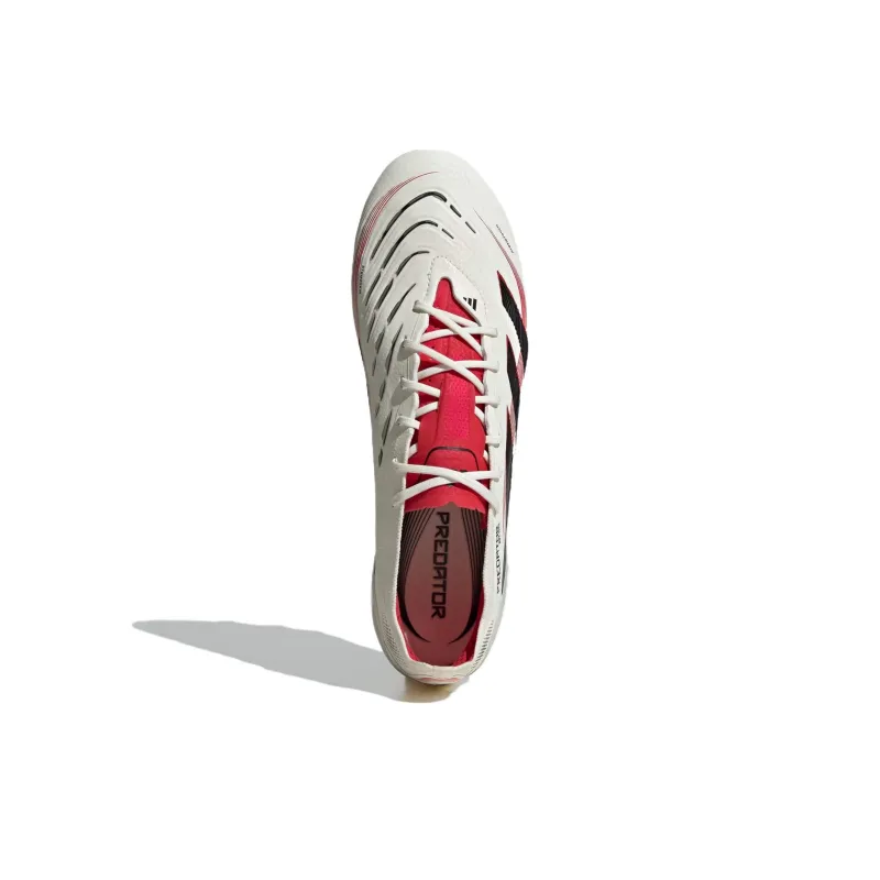 Adidas Predator Elite Ag Off White Core Black Pure Ruby-2