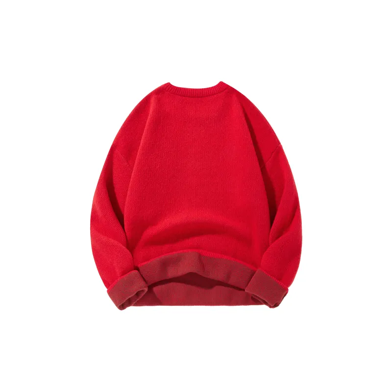 CREAZIONI LA FANTASIA E MOBILE Sweater Unisex Red-1