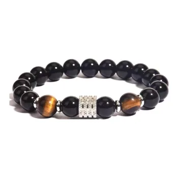 Atsuyama Obsidian Bracelets Unisex