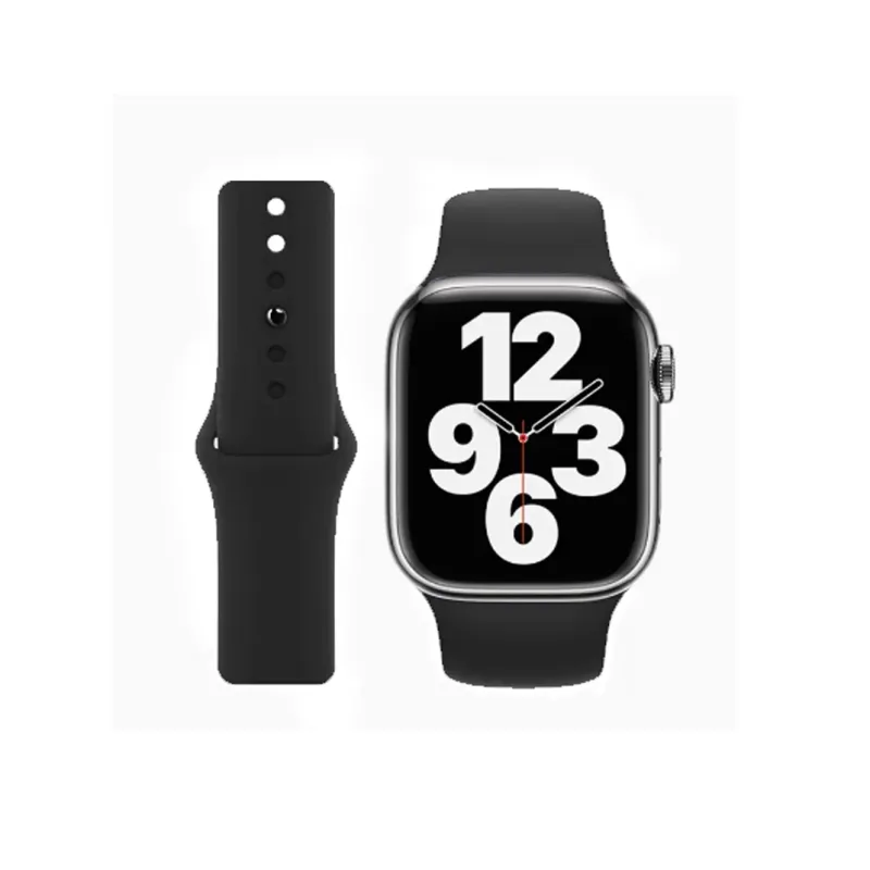 IWabcertoo Watch Band Apple Compatibility Silicone Material-10