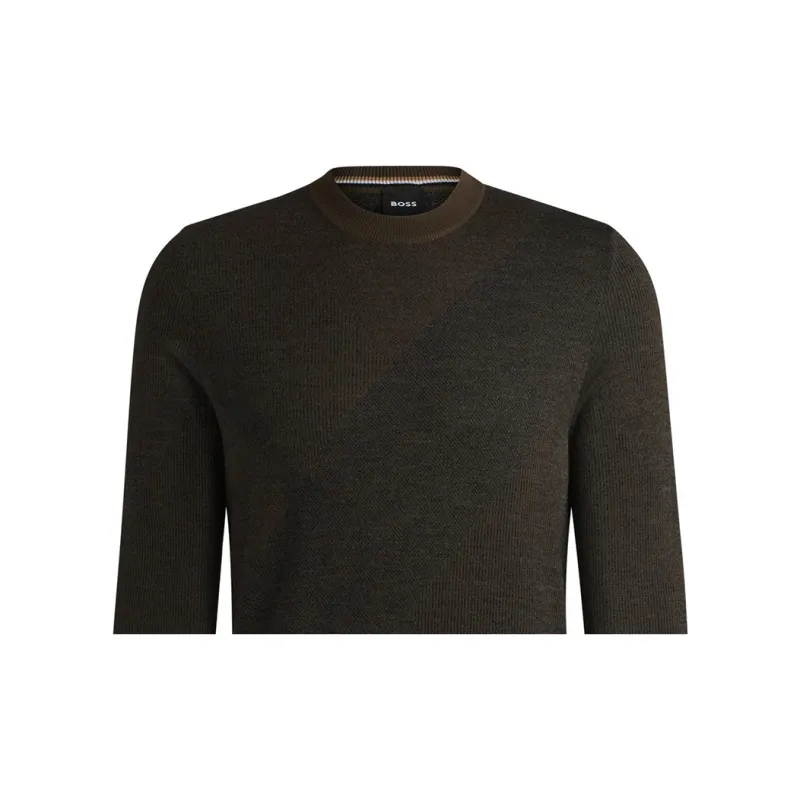HUGO BOSS Crewneck Knitted Jumper-2