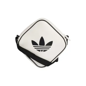 Adidas Originals Polyurethane Shoulder Bag, Crossbody Bag Mini Unisex White