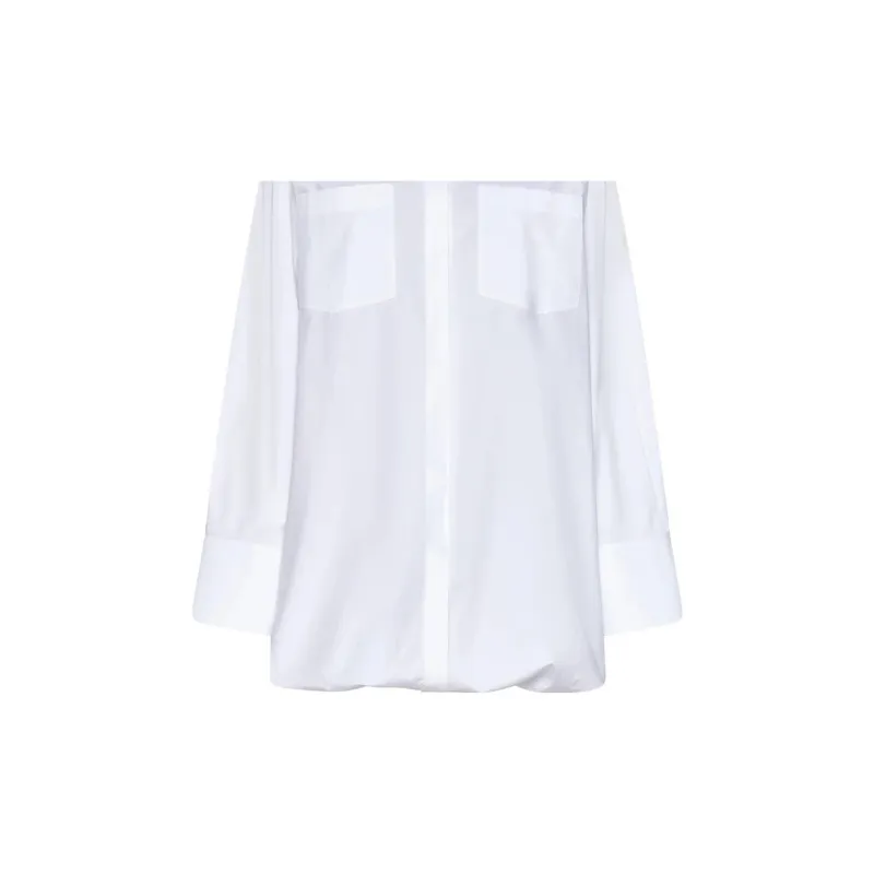 Valentino SS23 Long-Sleeved Dresses Women's White-2