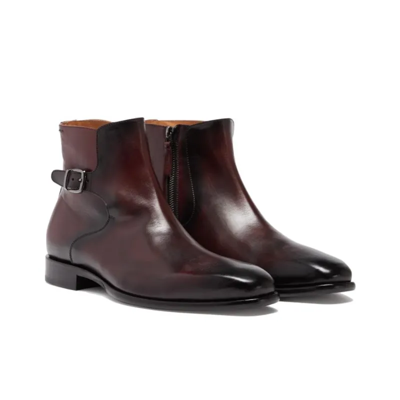 Oliver Sweeney Ankle Boots Men's Red-3