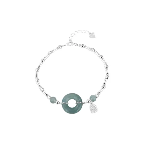 Emerald Glutinous Jade Bracelets Women's