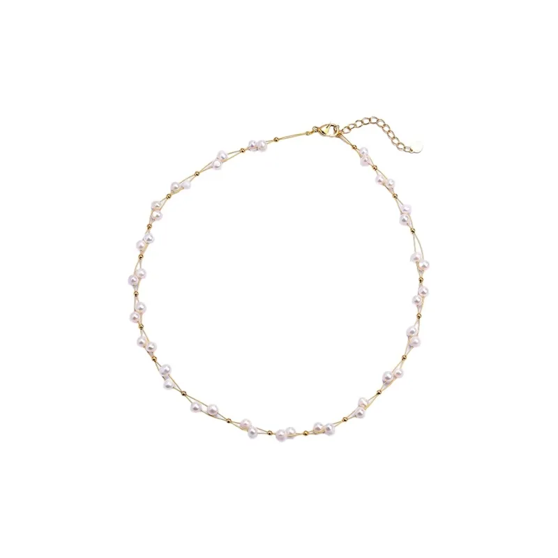 SEATINE Freshwater Pearl Necklaces Women's-0