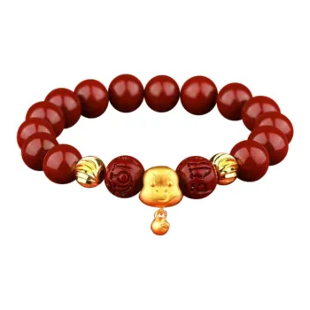 Baozhi Cinnabar Bracelets Unisex