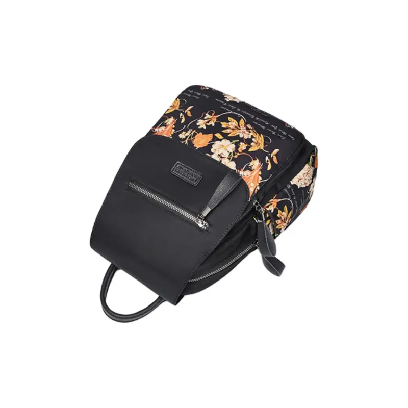 SANTA BARBARA POLO & RACQUET CLUB Fabric Backpack Regular Women's Black Style/Bellflower Style-4