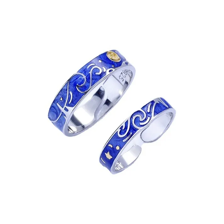 XIHUILIN S925 Silver Rings Unisex-1