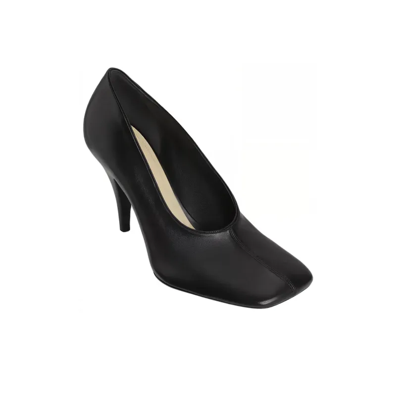 Phoebe Philo Slim Heel High Heels 9cm Women's Black-2