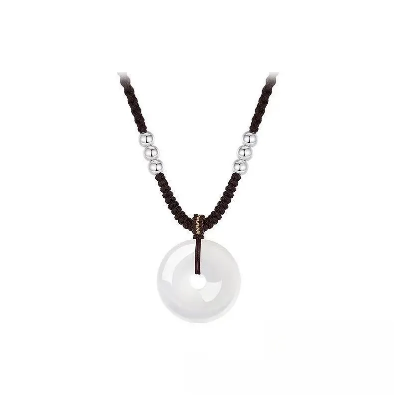 SKSW Alloy Fabric Necklaces Unisex-5