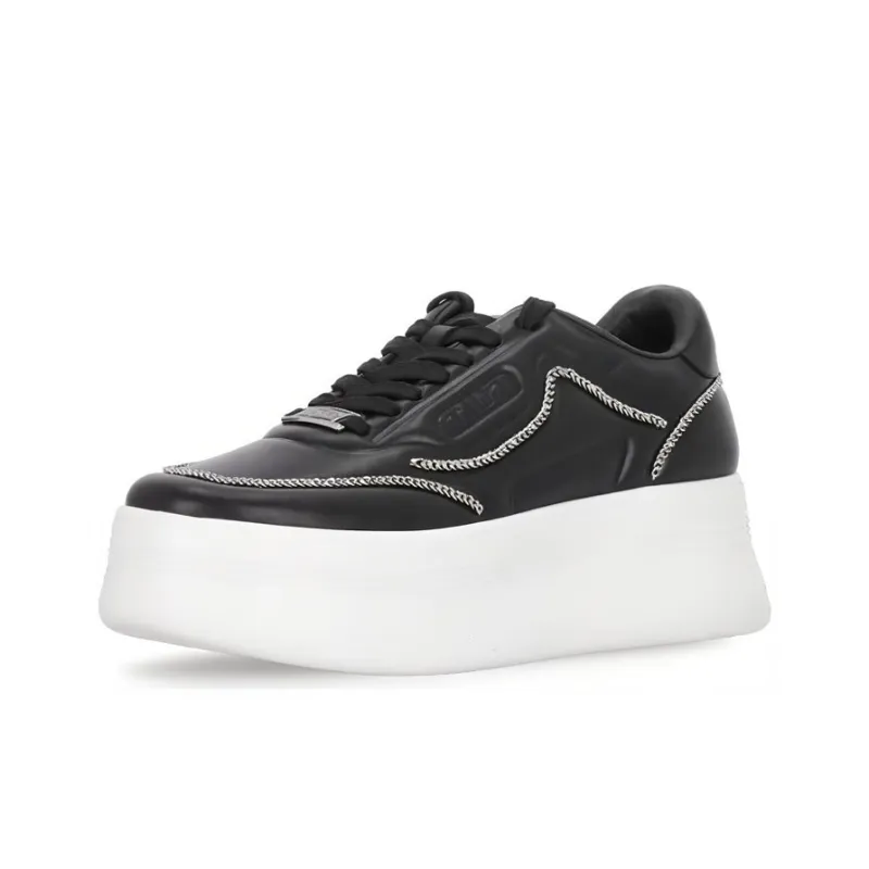CULT GAIA Low-Top Skateboard Shoes Women's Black-1