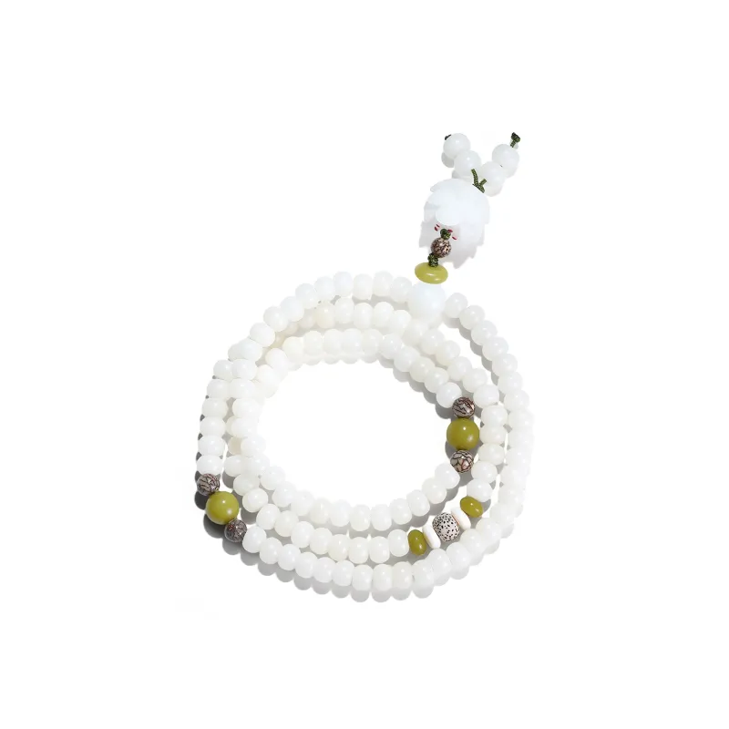 Emerald Bodhi Seed Bracelets Unisex-0
