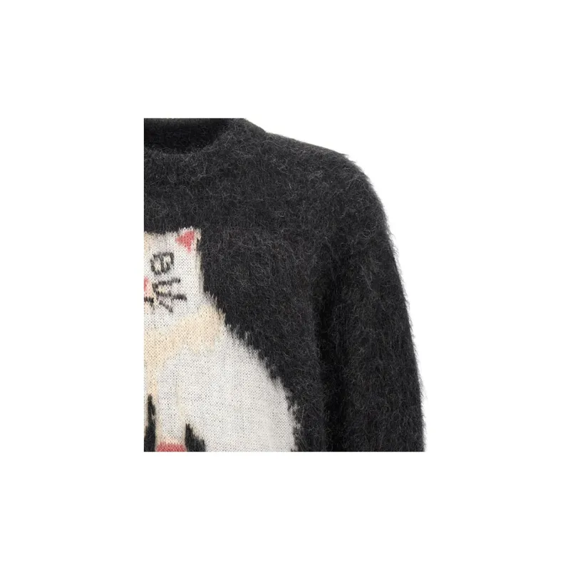 Magliano Gattone Cat Detailed Sweater-5