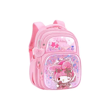 Hello Kitty Sanrio Series Polyester Backpack Regular Kids' Pink