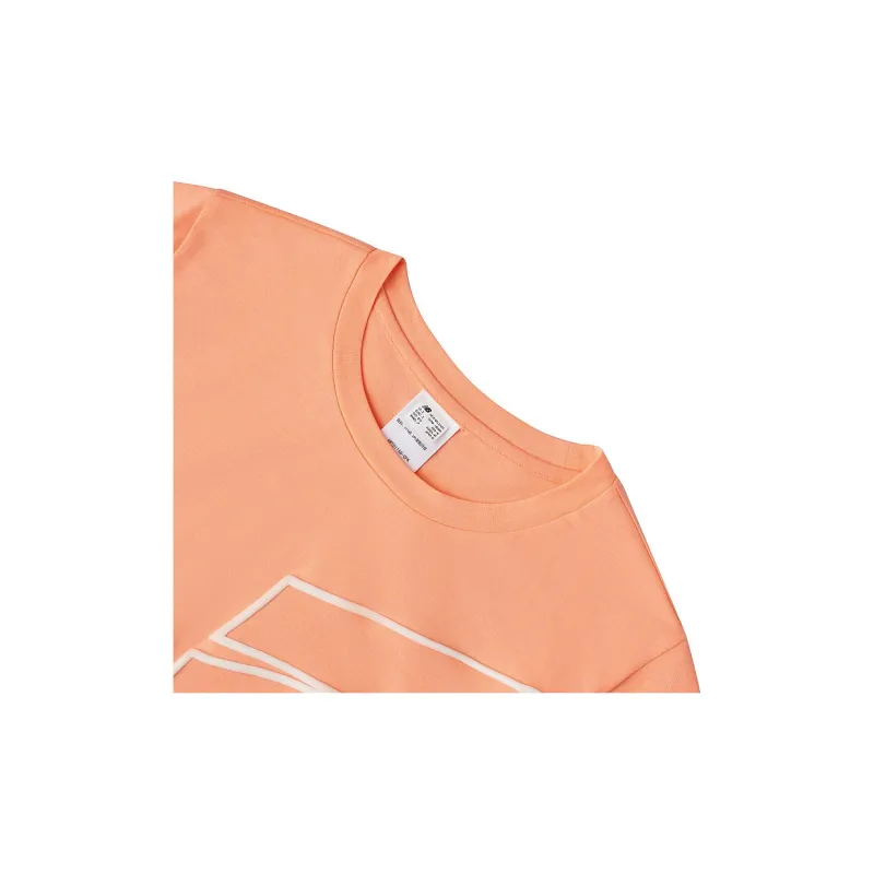 New Balance Sports Life Collection T Shirt Women's Orange Red-2