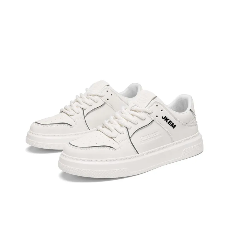 JKEM Slip Resistant Cushioning Abrasion Resistant Low Top Skateboard Shoes Men's-7