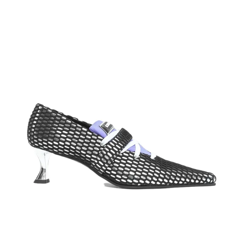 ANCUTA SARCA Slim Heel High Heels 6.5cm Women's Silver-1