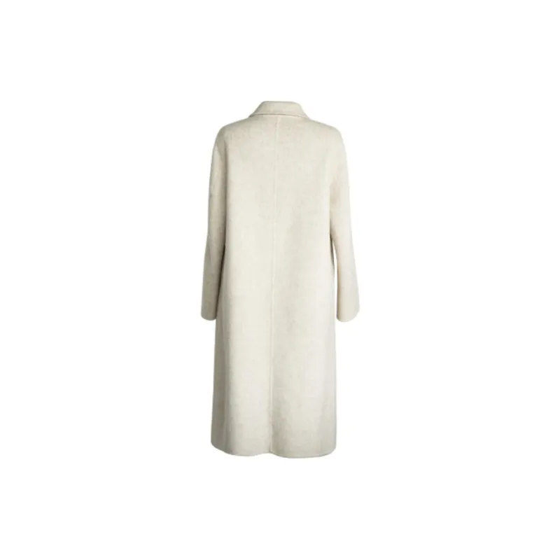 ROEYSHOUSE Coats Women's White-1