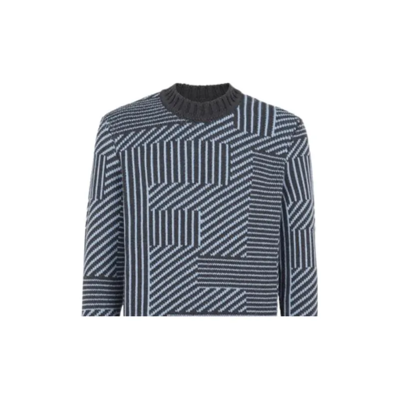 FENDI Sweater Men's Marine Blue-5