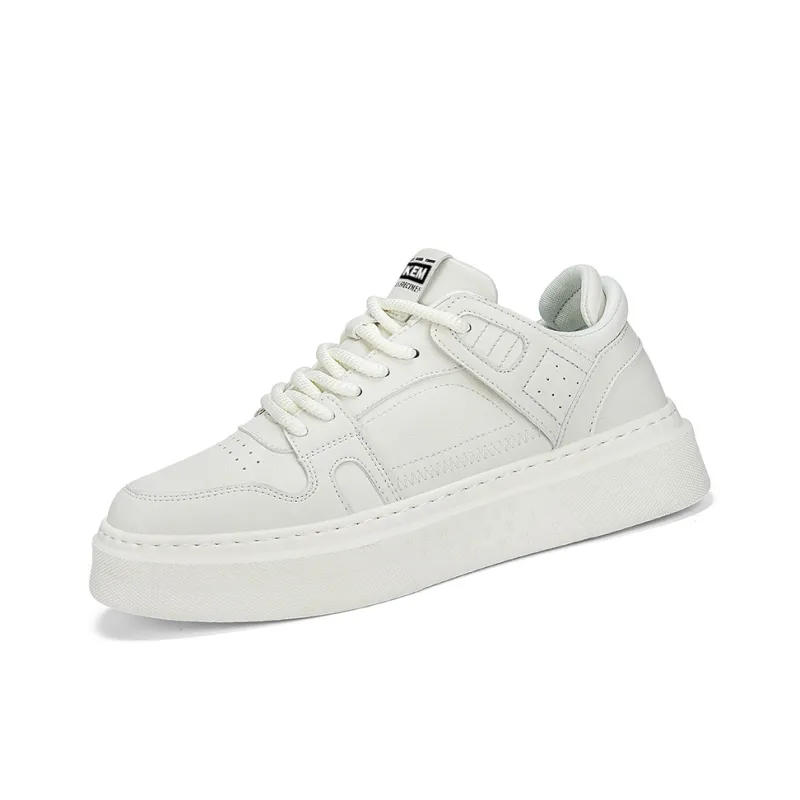 JKEM Slip Resistant Cushioning Abrasion Resistant Low Top Skateboard Shoes Men's-6