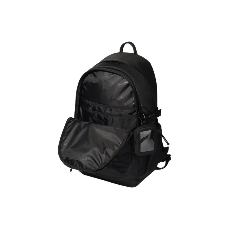 COVERNAT Polyester Backpack Unisex Black-3