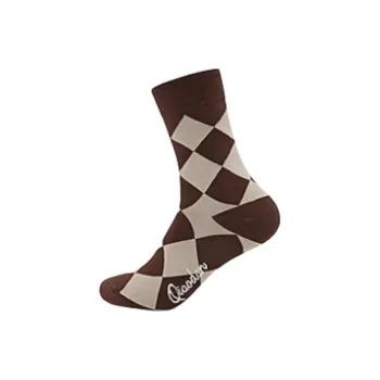 QIAODAN Knee High Socks Unisex 1 Pack Dark Sandalwood Brown