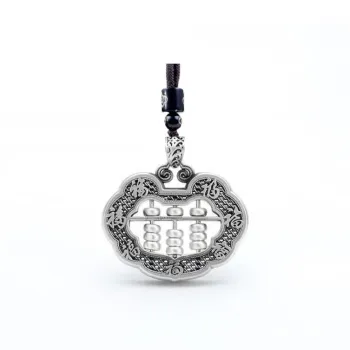 NSAOT 999 Fine Silver Pendants Unisex