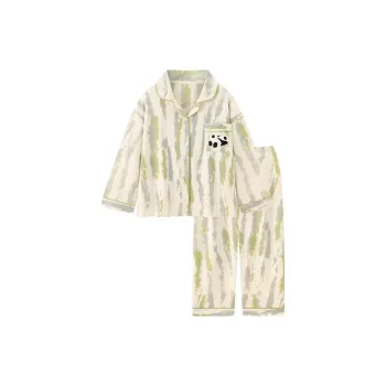 XIAFENYAN Pajama Set Women's Light Green