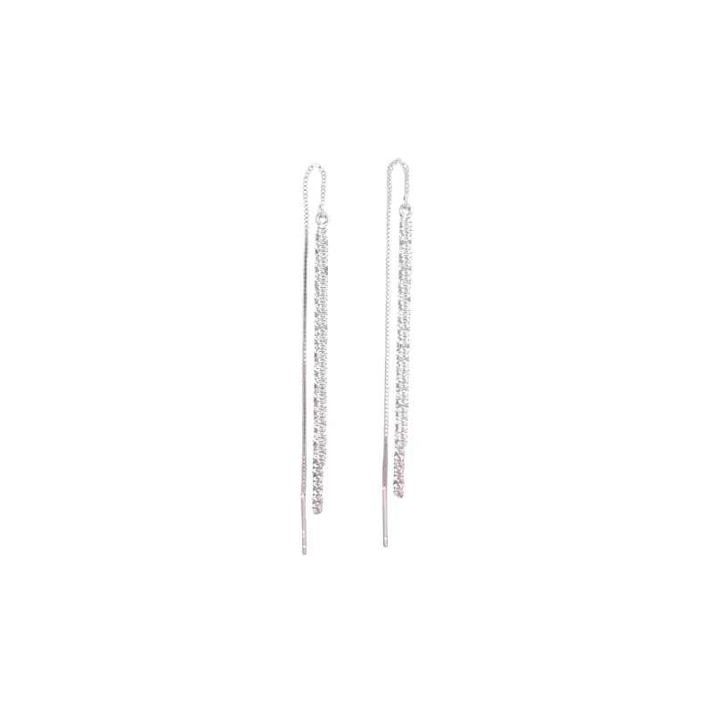 Vegetarian Copper Alloy Drop Earrings Women's-0