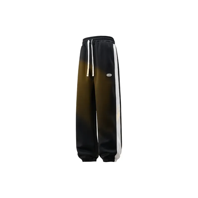 FireMonkey Knitted Sports Pants Unisex Black-3