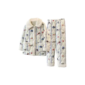 OEING Pajama Set Women's Cartoon Puppy