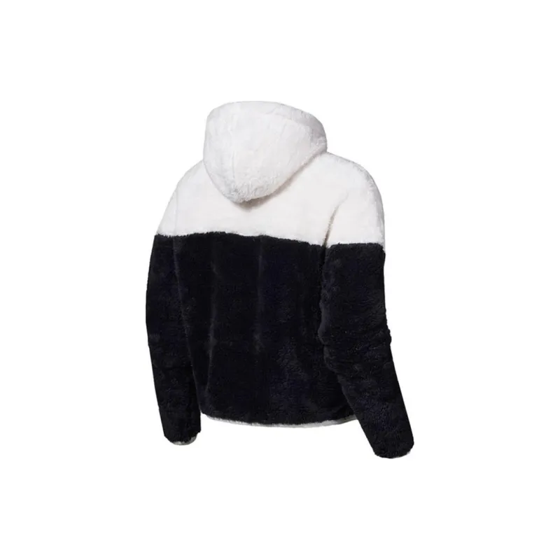 Nike Cropped Coats Women's Black/White-1