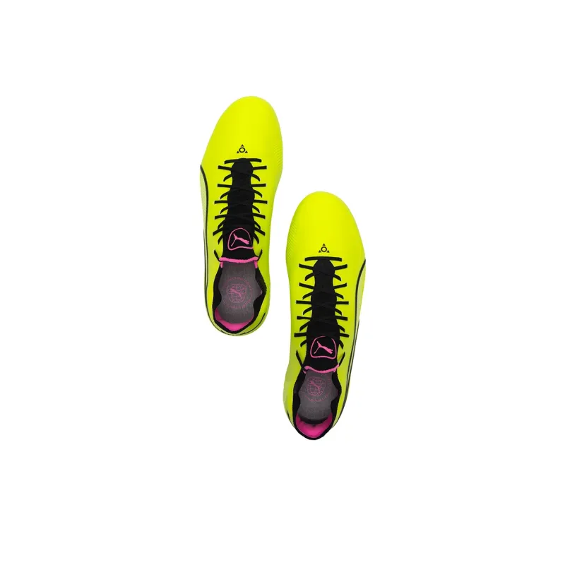 PUMA King Ultimate Mg Football Shoes 'Solar Yellow'-5
