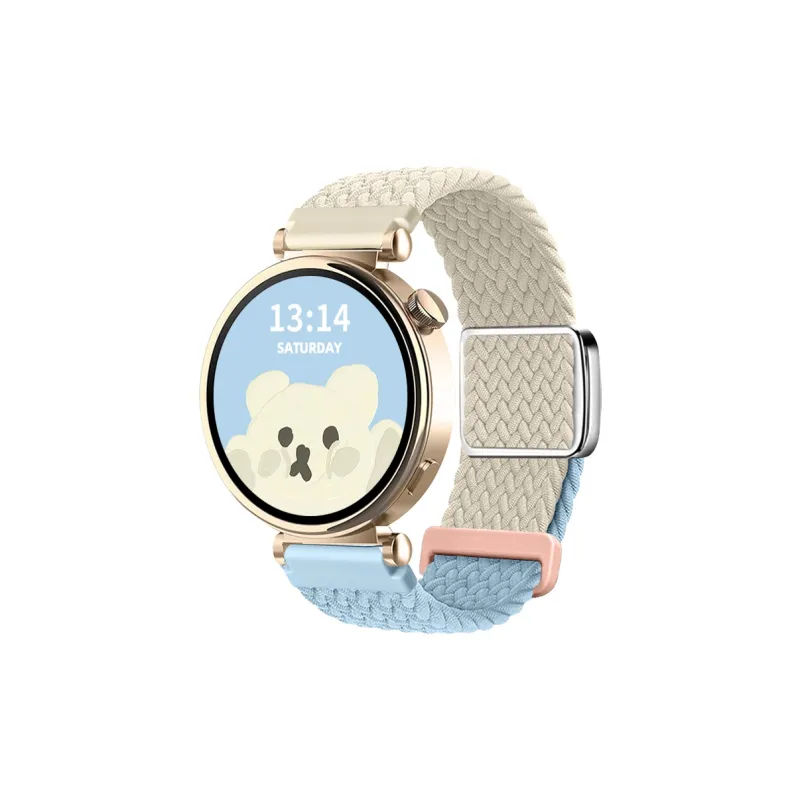 Senior's House Huawei Compatibility Watch Band 18 48mm Fabric Material-6