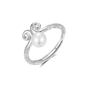 Inlady Saltwater Pearl Rings Women's