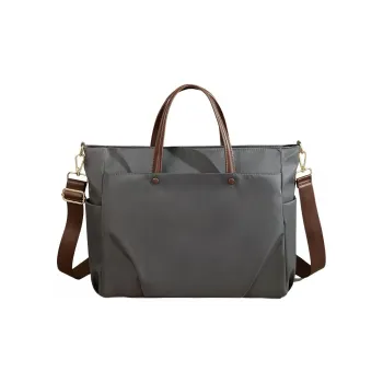 BRINCH Oxford One Shoulder Handbags Regular Women's Black/Apricot