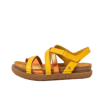Art RHODES Strap Sandals Women's Yellow