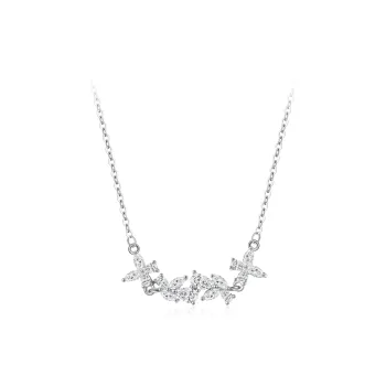LUCA Sterling Silver Necklaces Women's Cross Year Gift Box Set #