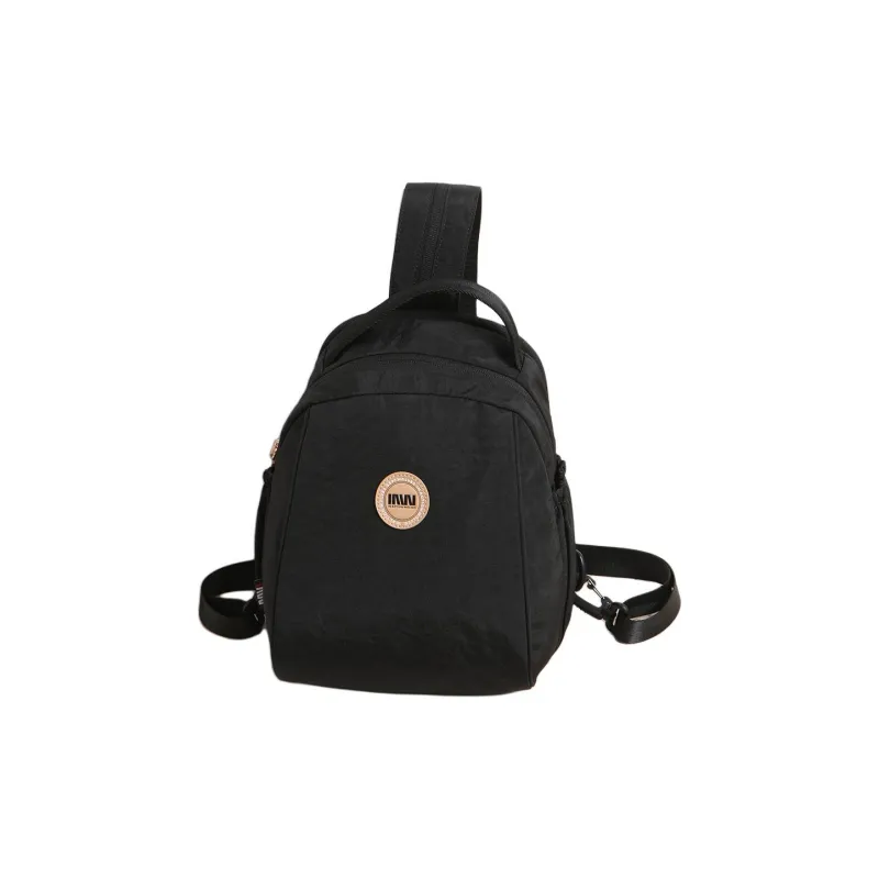 SEPTWOLVES Fabric Sling Bag Medium Size Women's Black-2