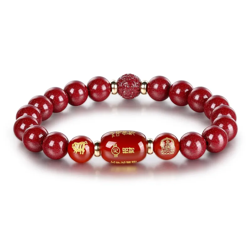 Cuiya Golden Building Bracelets Unisex-37