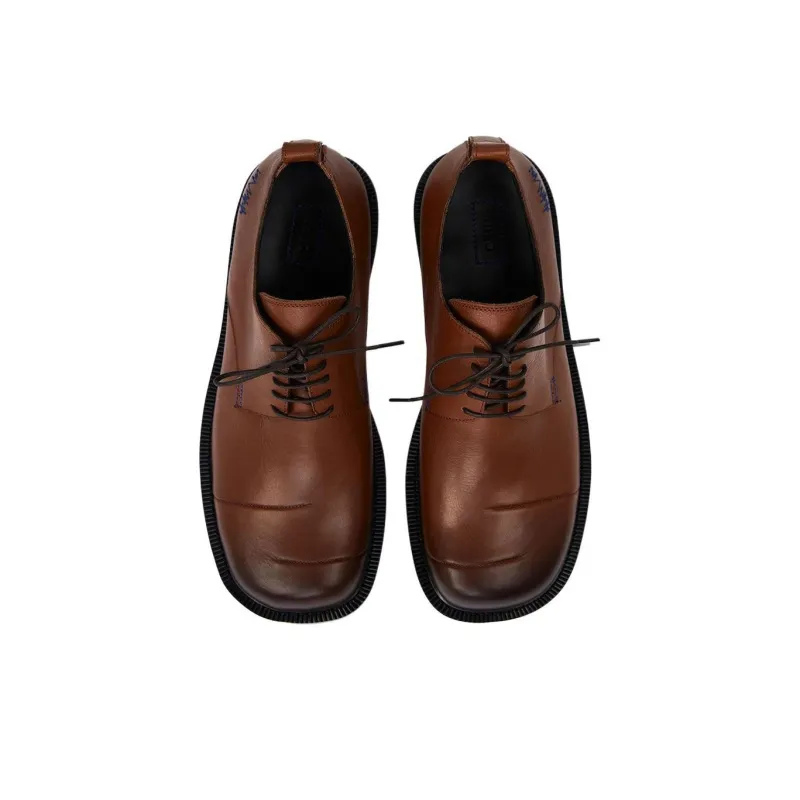 ADER ERROR Curve Dress Shoes Men's Brown-3
