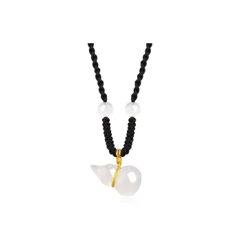 CHINA GOLD Chalcedony Necklaces Unisex
