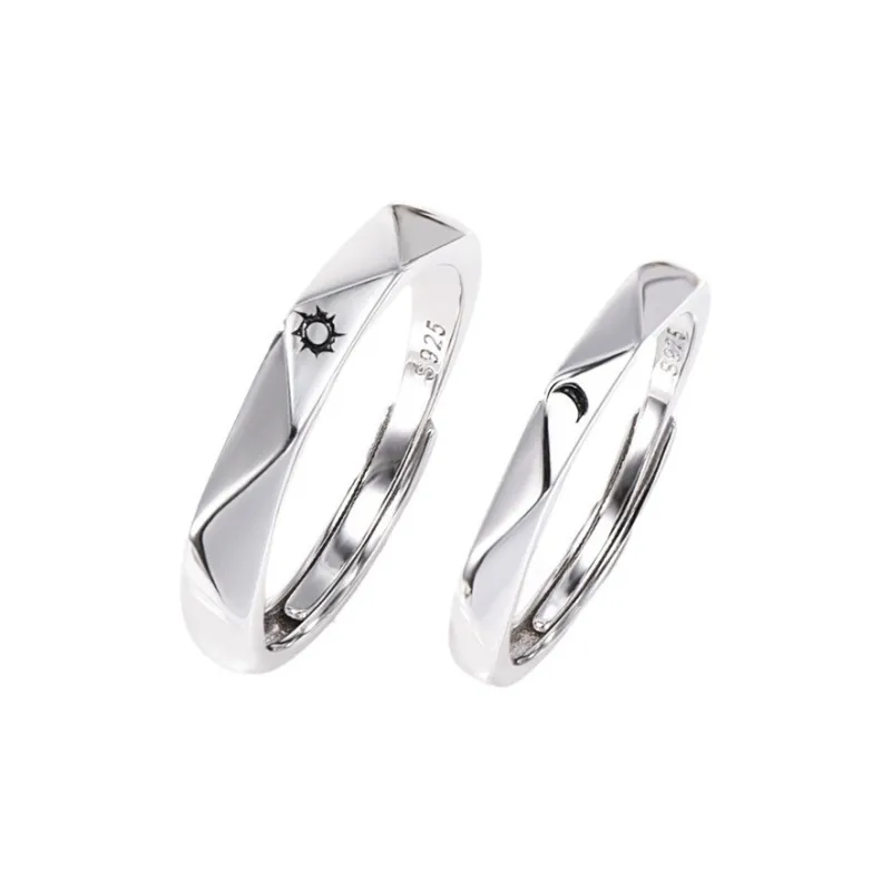XIHUILIN S925 Silver Rings Unisex-2