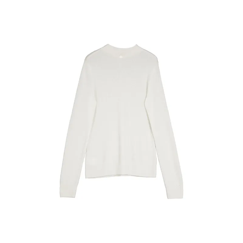 ELLE Cashmere Sweater Women's White-1