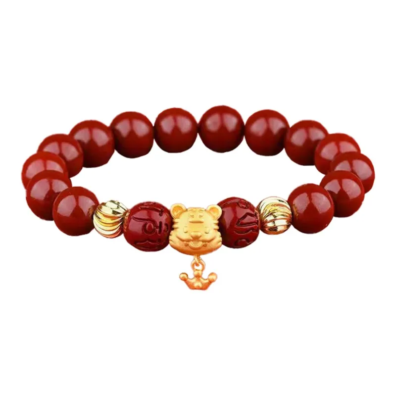 Baozhi Cinnabar Bracelets Unisex-6