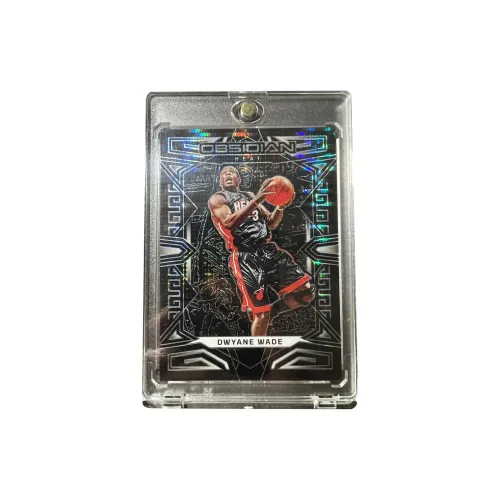 PANINI Heat Wade The Flash High End Obsidian Holographic Card Black Gold Fold Star Card Rare Card Sports Cards 1 Pc