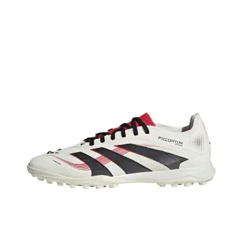 Adidas PREDATOR PRO Anti Slip Wear Resistant Soccer Shoes Unisex White Black